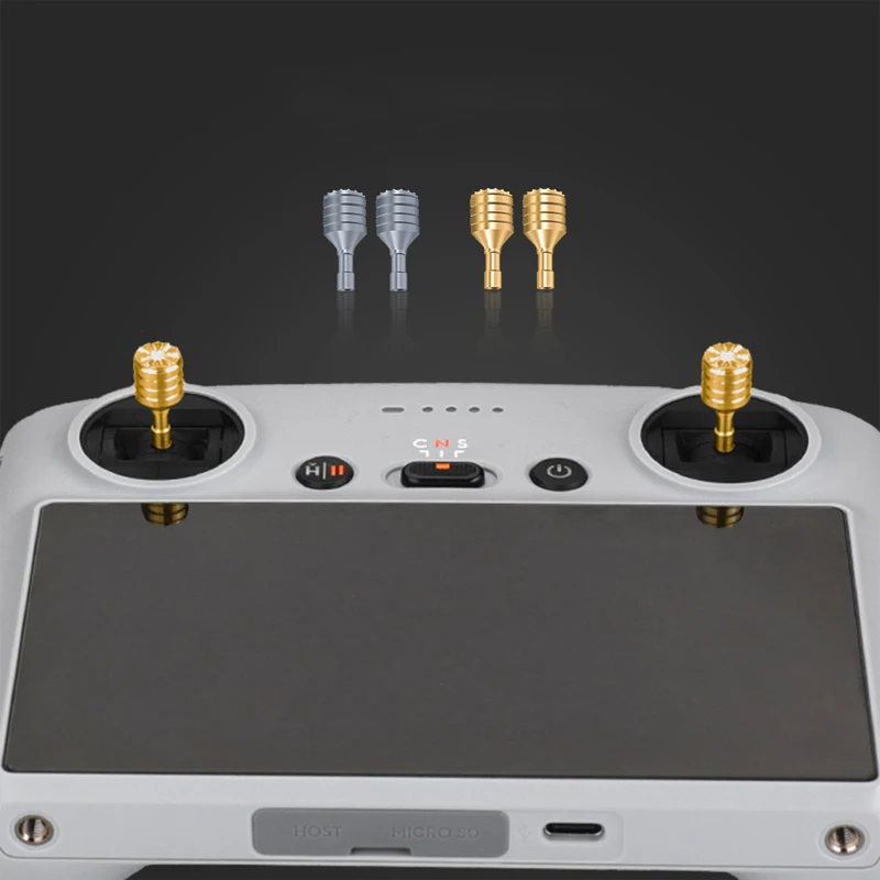 

2pcs Anti-skid Thumb Rocker For DJI RC remote control with screen Joystick Handle For DJI mini 3 pro Drone Accessories