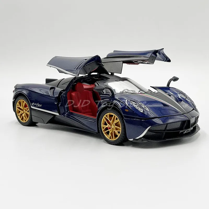 

1:24 Diecast Car Model Toy Pagani Huayra Replica Pull Back With Sound & Light