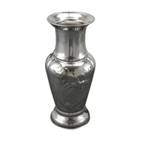 modern tall versatile minimalist style wide application stainless steel vase for office metal flower vase desktop vases