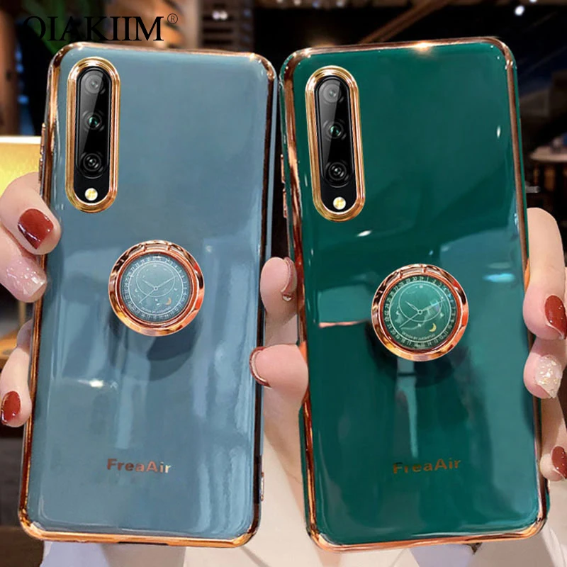 

Ring Kickstand Case For Samsung Galaxy Note 20 Ultra 10 9 S20 S10 S9 Plus S10e A70 A50 A71 A51 Soft TPU Phone Holder Stand Cover
