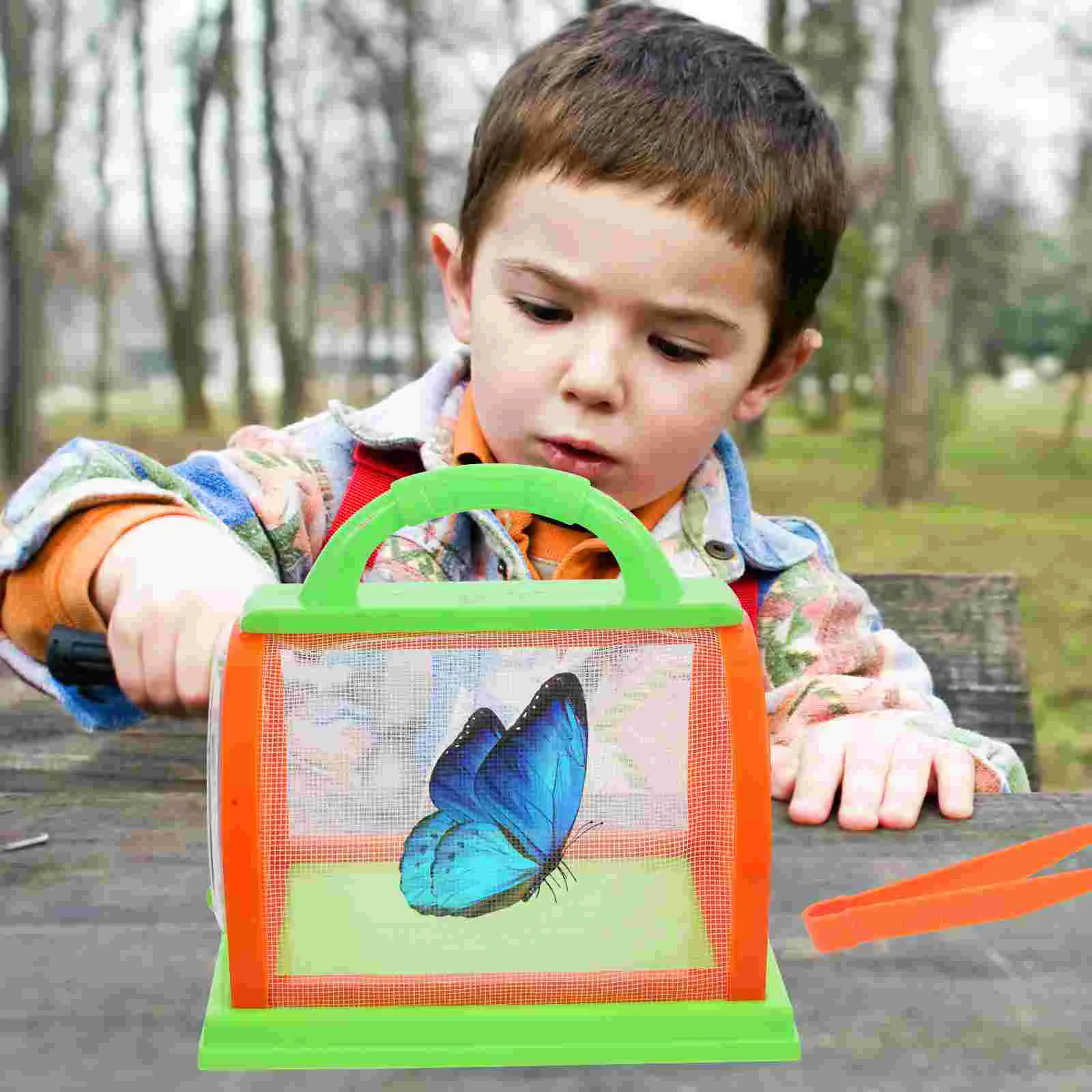 

Insect Cage Observation Box Barrel Explorer Kit Kid Toy Bug Collection Bucket Educational Science Plaything Children's Toys