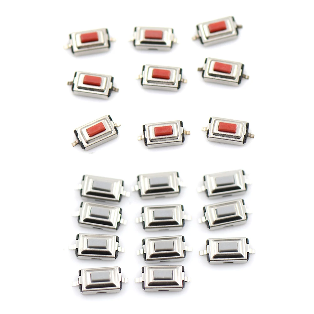 

3*6*2.5 MM SMD Tactile Tact Push Button Micro Switch Momentary Two Pin Push Button Switch For MP3 MP4 10pcs