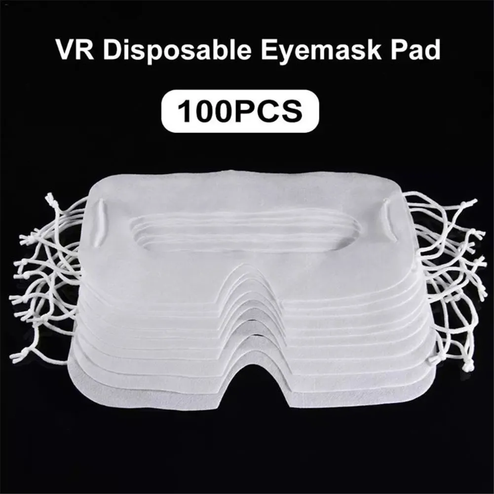 

New Vr Cover Mask Soft 100vr Mask Mask Breathable Vr Eye Mask Cover Skin-friendly Non-woven Fabric With Soft Texture Vr Eye Mask
