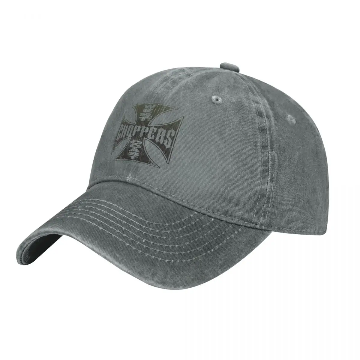 

West Coast Chopper Iron Cross Men Women Baseball Cap Motorcycle Distressed Washed Caps Hat Vintage Outdoor Summer Snapback Cap