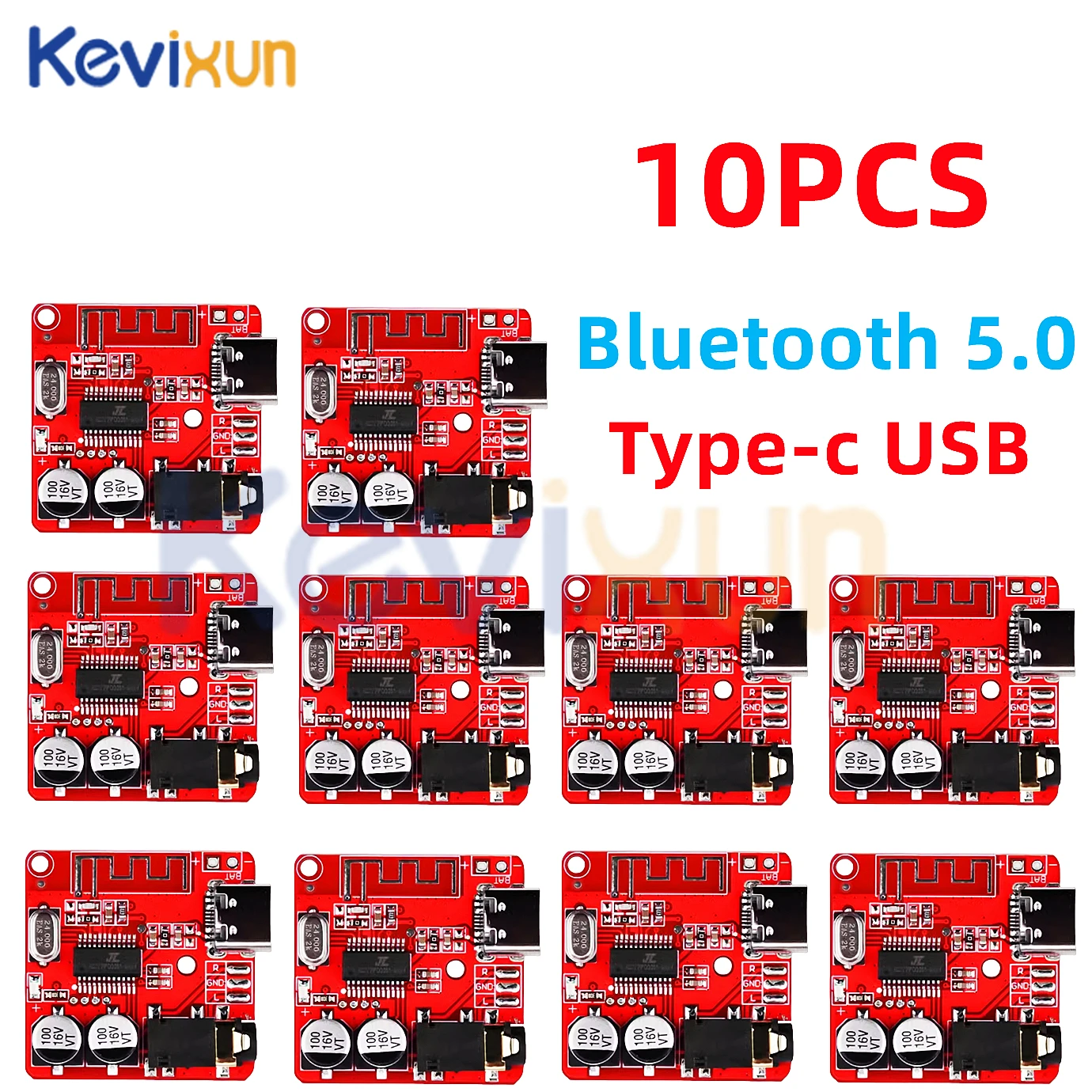 Плата аудиоресивера Bluetooth 3 7-5 В 5 0 усилитель MP3 беспроводная плата стерео