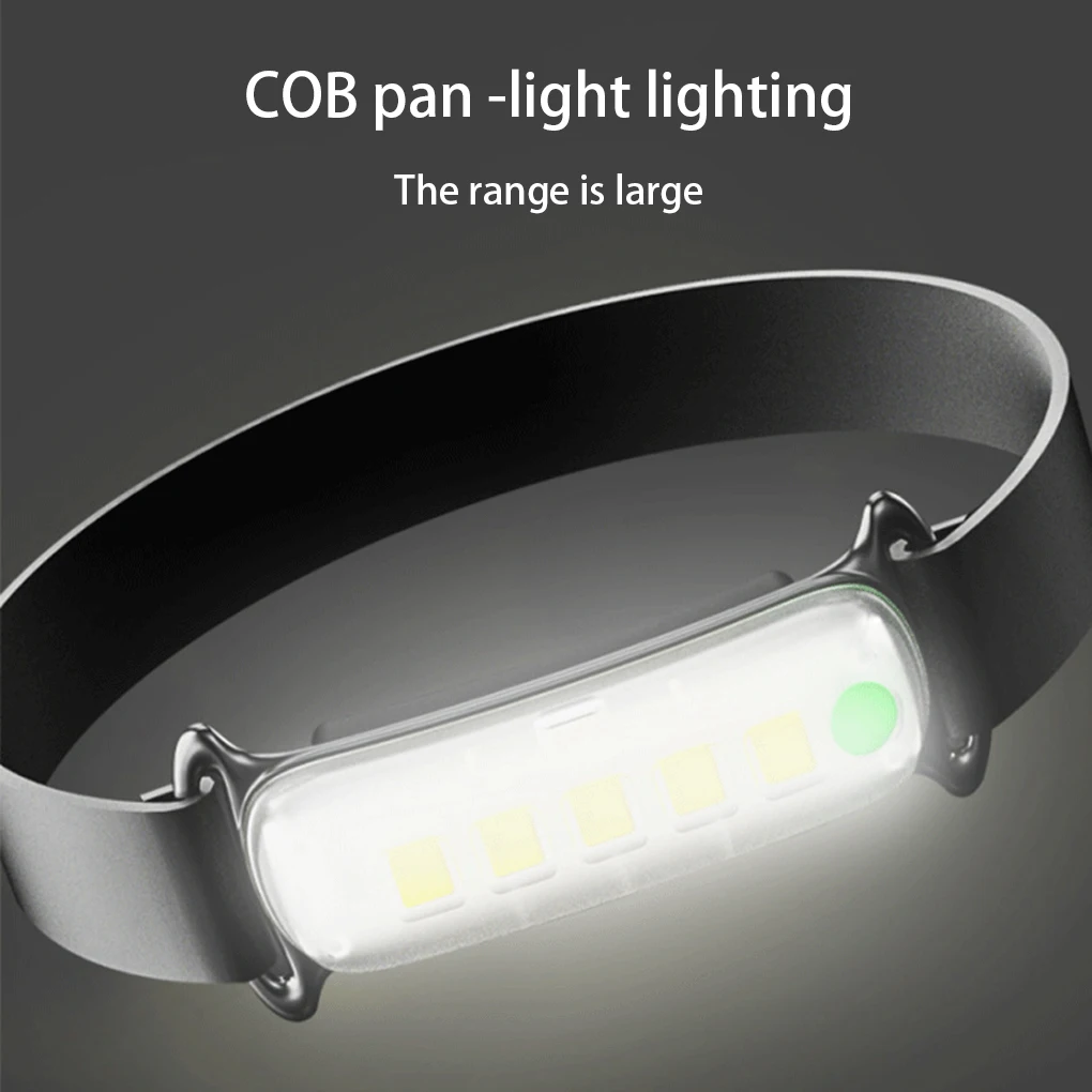 

Rechargeable Headlamp Headlight 3 Modes Head Night Lamp Outdoor Camping Lighting Tool Hiking Cycling Fishing Hunting