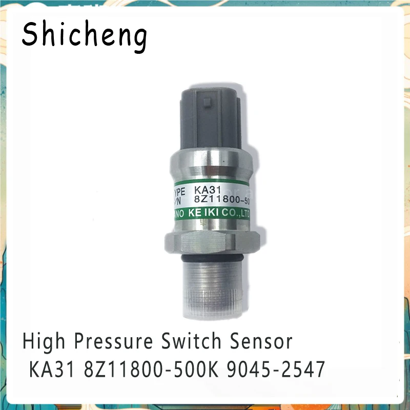 

For Doosan Daewoo Excavator Repair Parts DH220-5 DH150/220/225/300-7 High Pressure Switch Sensor KA31 8Z11800-500K 9045-2547