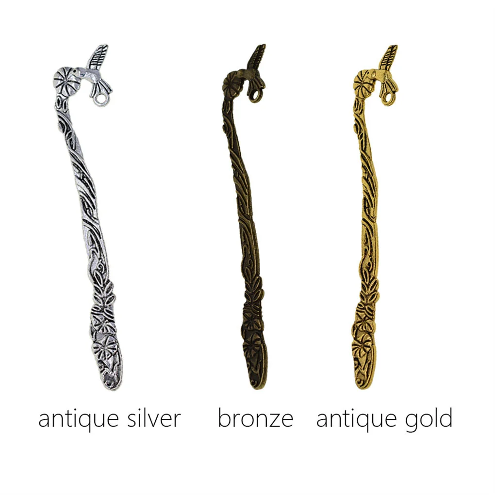 

Pack of 12 Bookmark Zinc Alloy Vintage Jewelry Findings DIY Making Bookmarks Office Homemade Crafting Accessories