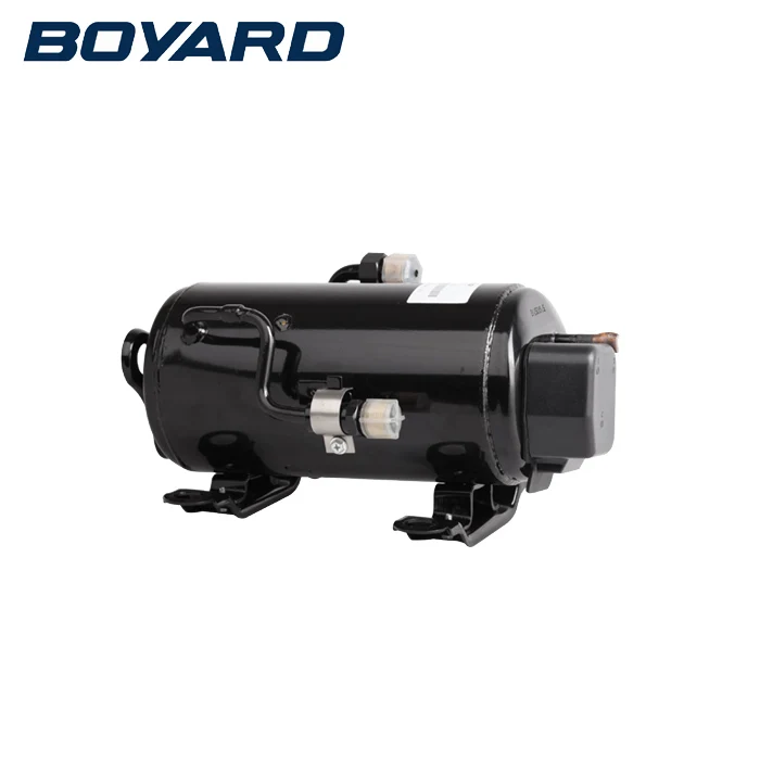 mini air conditioner for cars 12v with zhejiang boyard 12v dc fridge compressor dc air conditioning compressor HB075Z12