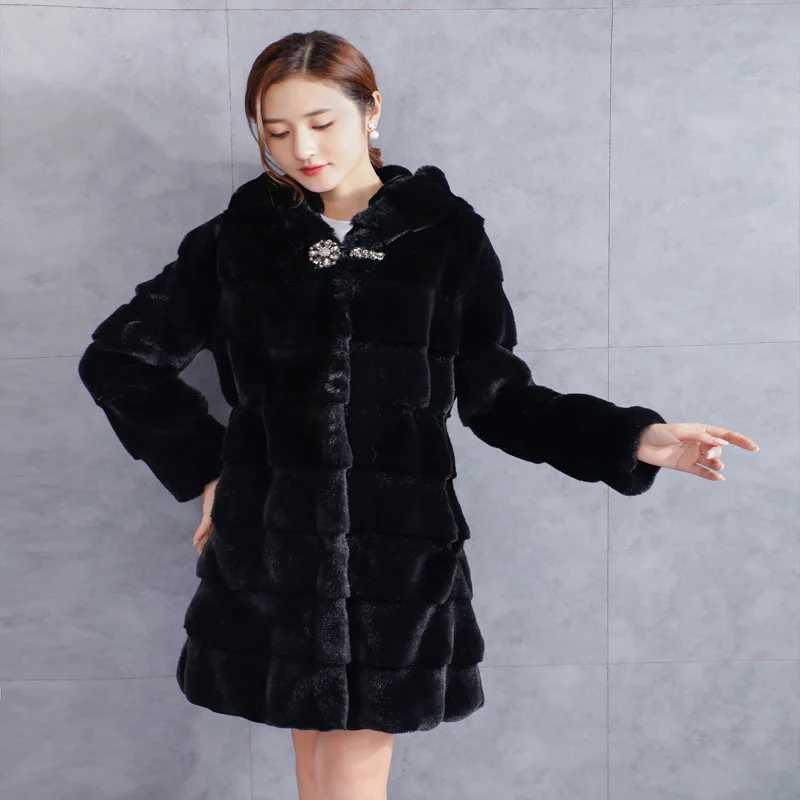 Women real mink coats female mink fur coat genuine long fur coat ladies winter clothes oversize 6xl 5xl 7xl natura fur coats enlarge