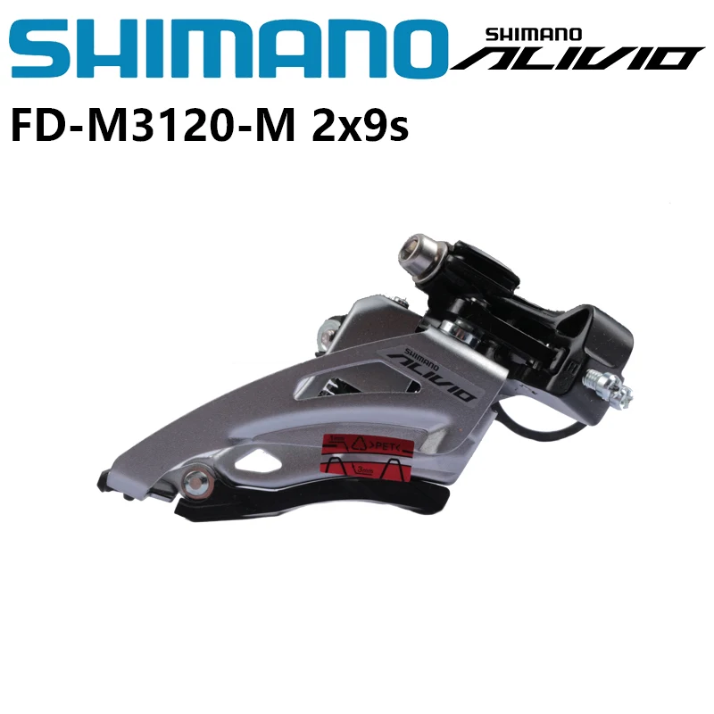 

Передний переключатель передач SHIMANO ALIVIO M3100 Series FD-M3120 2x9s для горного велосипеда, боковые качели 34,9 мм, оригинальная деталь велосипеда Shimano