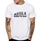 Футболка МужскаяЖенская хлопковая с надписью I Love Running