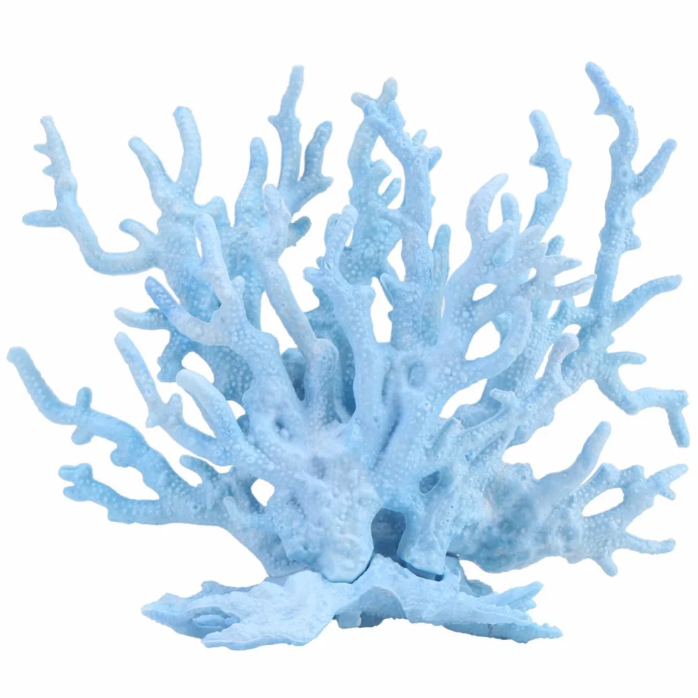 Undersea Artificial Fake Coral Water Plants Landscape Fish Tank Simulation Fake Coral Aquarium Decoration Family Micro Ornaments images - 6