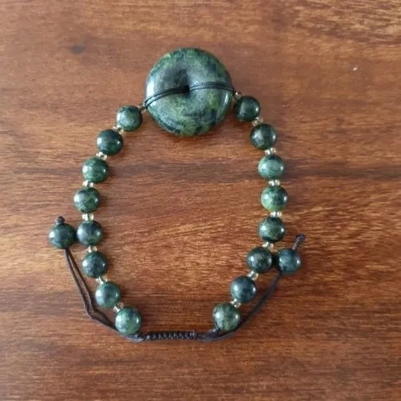 

Браслеты из натурального нефрита, медицинские магнитные браслеты Wang Shihuo, женские браслеты для ухода за здоровьем