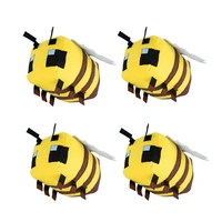 yellow bee kawaii plush cartoon game wasp stuffed honeybee stuffed toy honeybee kids birthday gifts anime plushie pillows