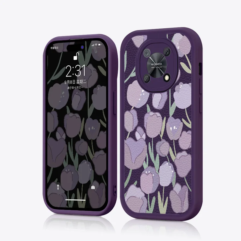 Чехол для мобильного телефона Tulip Flower Enjoy 50Pro подходит чехла Tide 20plus Z пара 20se Anti-dro