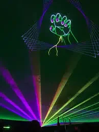 Заводская цена T6 Series DMX и ILDA App Control RGB Полноцветные анимации Крытый свадебный КТВ