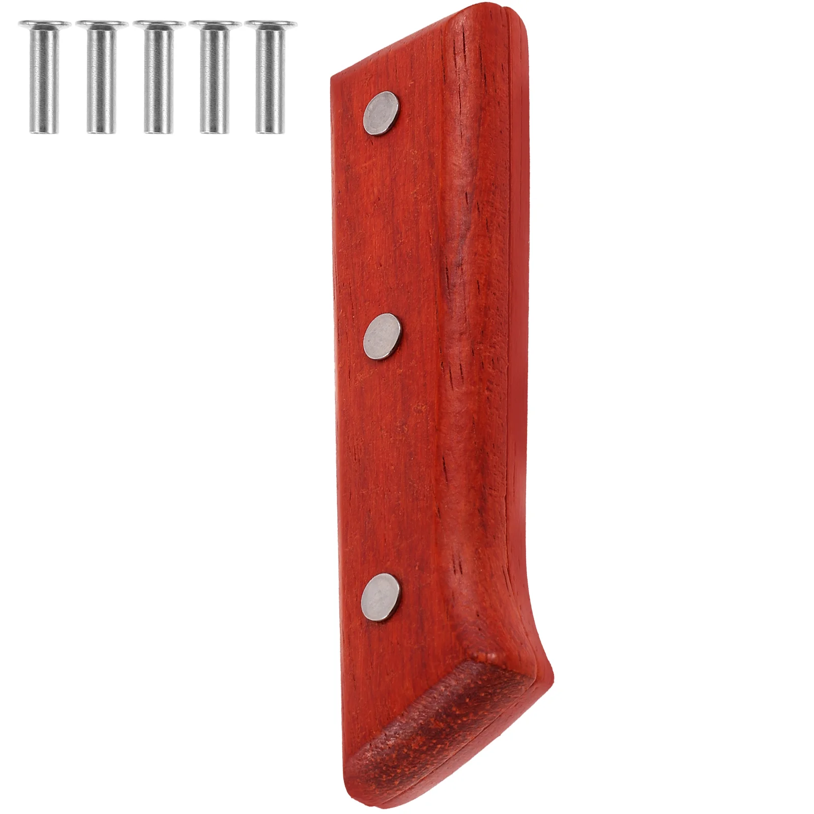 

Replaceable Grip Kitchen Knife Wood Replacement Anti-skid Handle Practical