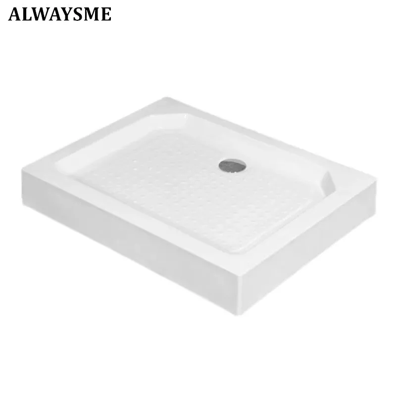 Квадратная/прямоугольная Акриловая душевая кабина ALWAYSME для домов на колесах