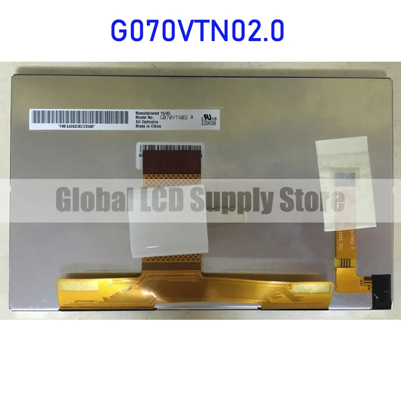 G070VTN02.0 7 0-дюймовый ЖК-экран оригинальная панель для Auo новинка 50 контактов FPC
