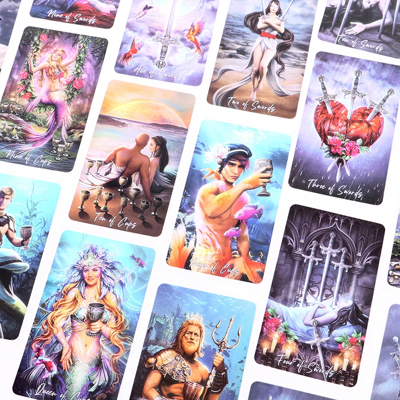 

Tarot Oracle Card Mysterious Divination Comics Tarot Card Game Board Game