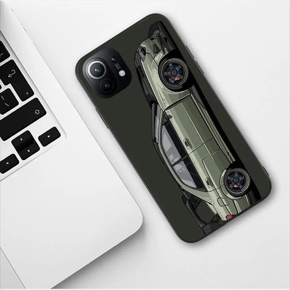 Japan JDM Nissan Car Luxury Phone Case For Xiaomi 13 12 11T 9 11 10C 9T 8 9SE 11i Lite Ultra Note10 Poco F3 M4 M3 Pro TPU Cover
