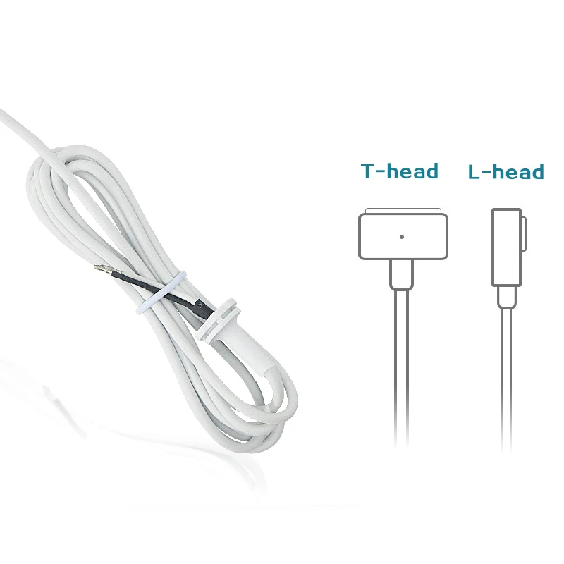 

Подходит для Apple ноутбука macbook air/pro зарядное устройство 8-letter tail power L-head T-head dc cable 8