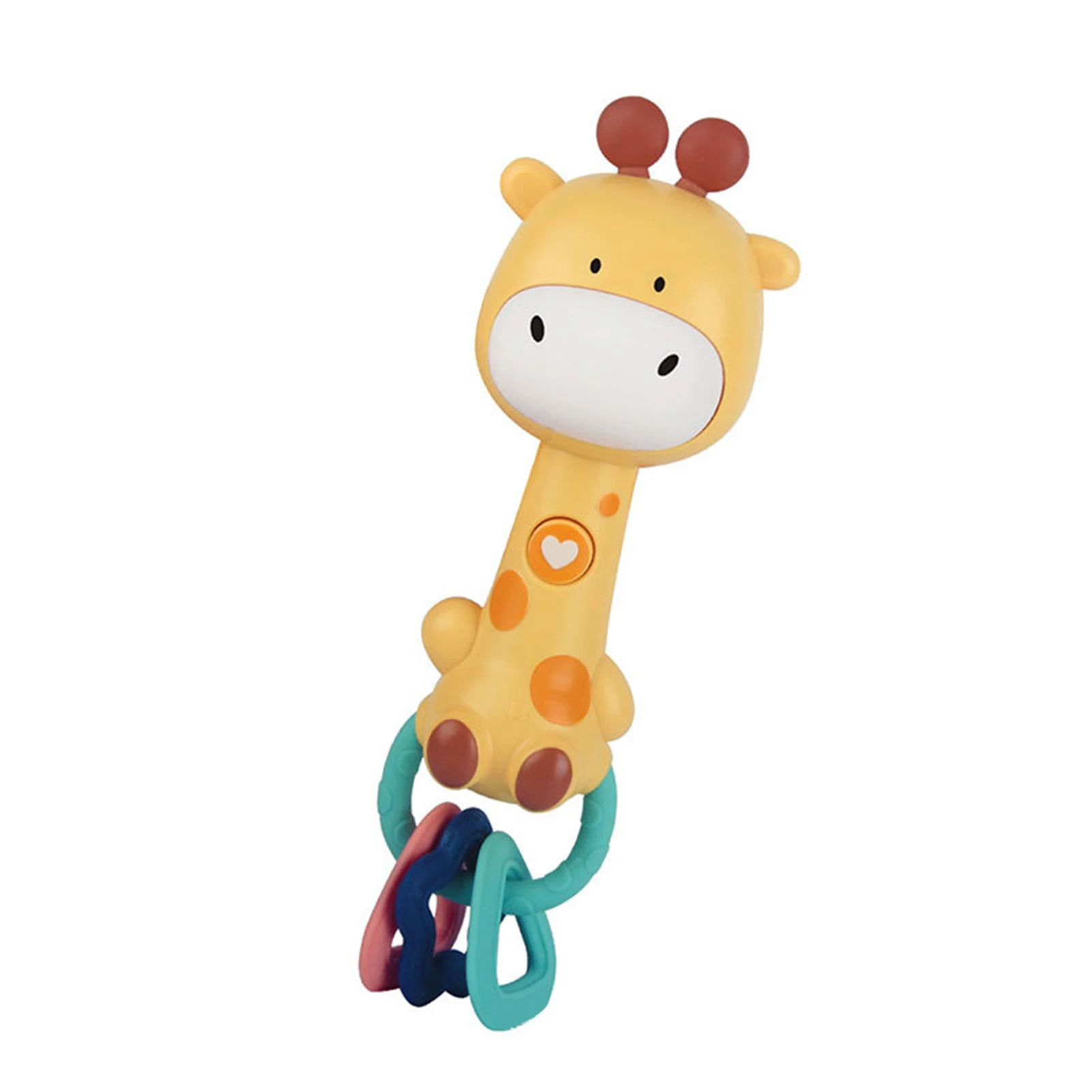 

Baby Rattles Toys Infant Sensory Development Hand Grip Toys For 3-6 Months