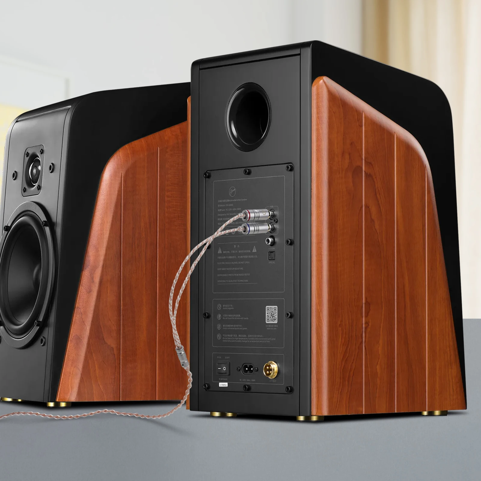 Geekria 4,4 мм сбалансированный двойной аудиокабель RCA, медный посеребренный шнур обновления OCC, соединение HiFi стерео для ЦАП (3,3 фута) (art.: 3920d2999fe04) - 3920d2999fe04