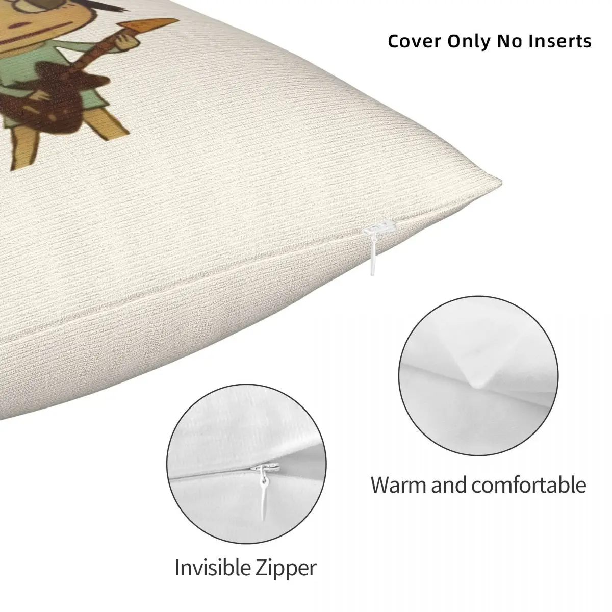 Декоративная Мягкая Наволочка для домашнего сада