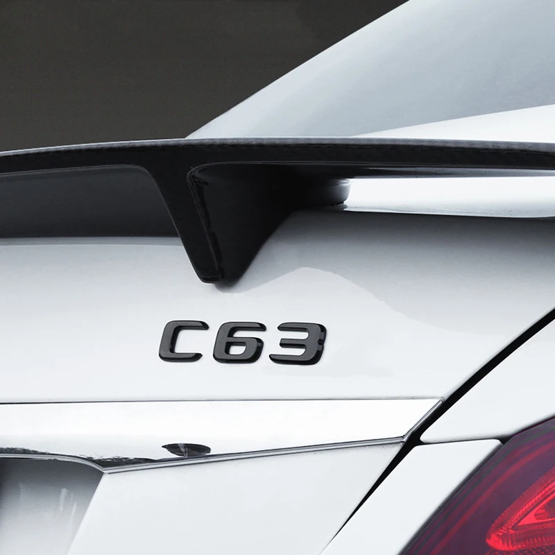 Автомобильные 3D ABS багажник буквы логотип значок эмблема наклейки для Mercedes Benz C