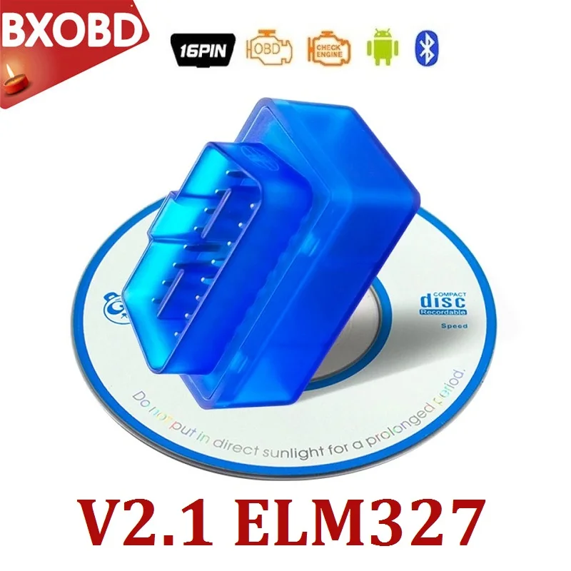 Считыватель кодов ELM 327 Bluetooth V2.1 сканирующие инструменты для Android/Symbian Mini ELM327 OBD2