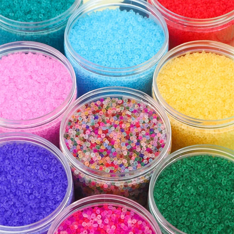 

1320Pcs/lot 2 3 4mm Transparent Matte Frosted Glass Seed Beads for Bracelet Necklace Accessories Glass Beads for Jewelry Making