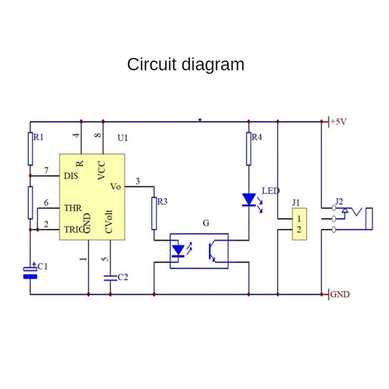 Набор для тестирования оптопары 555 применение печатная плата практики сварки