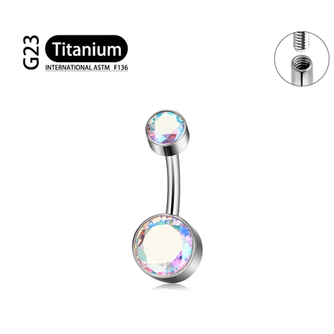 Пирсинг пупка из титана MVKJ 14G