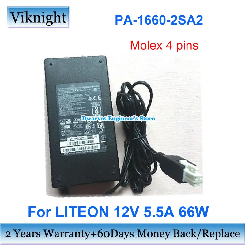 Pa-1660-2sa2 341-100346-01 Laptop Charger For Cisco Power Supply Molex 4 Pins
