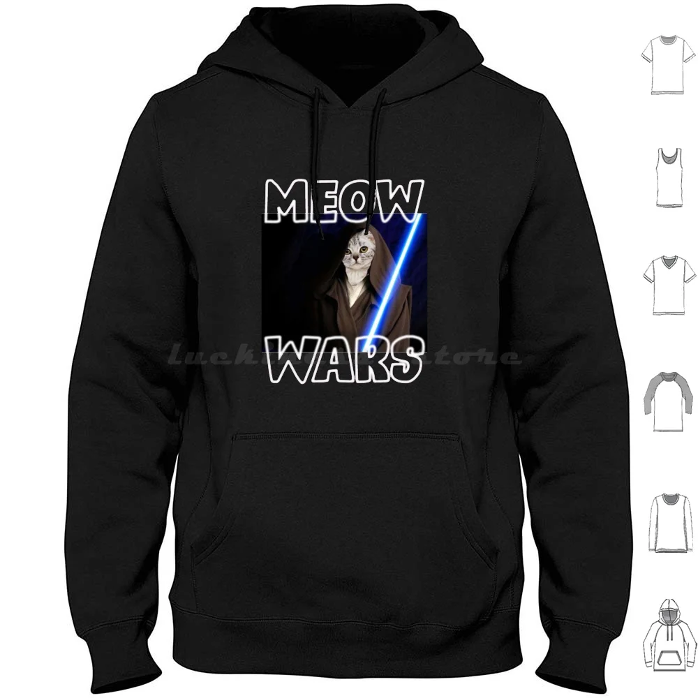 

Meow толстовки Star Wars с длинным рукавом, Meow Wars, Cat Meow Wars, Kitten Meow Wars, Cat Meow Wars, Meow Wars, Kittens