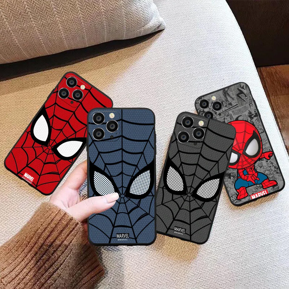 Фонарь &quotЧеловек-паук&quot силиконовый фонарь для Realme 6 6i S C2 C3 X2 XT C21 C12 C25 C21Y C33 C31 Narzo 20