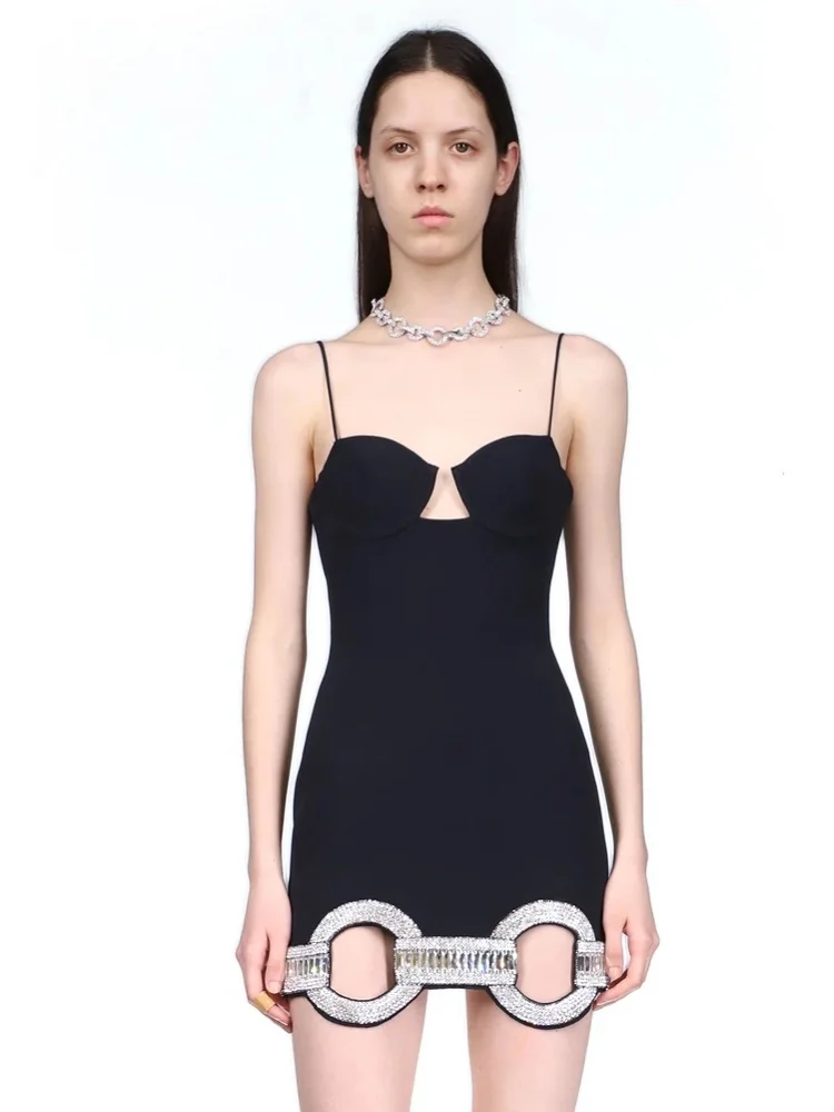 BEAUKEY 2022 летнее женское сексуальное облегающее Бандажное платье на бретелях с