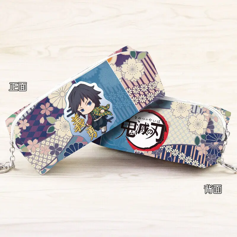 

Kimetsu no Yaiba аниме томиока Giyuu студенческие сумки для ручек, чехол-карандаш