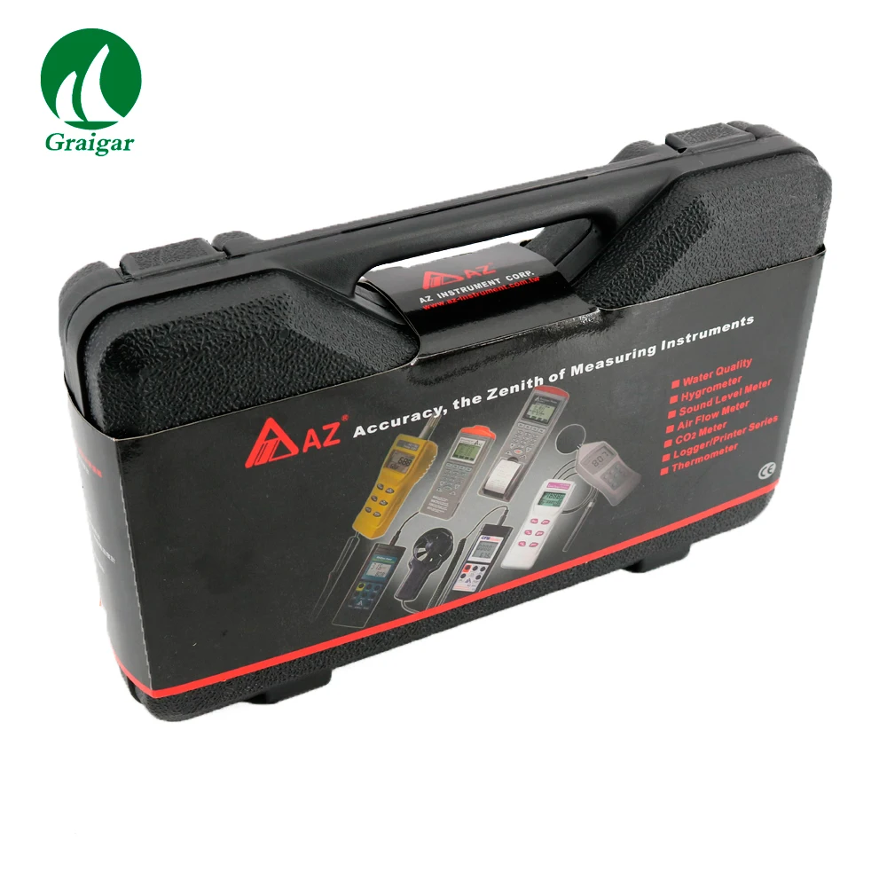 Многофункциональный Анемометр AZ8919 устройство для измерения диоксида углерода