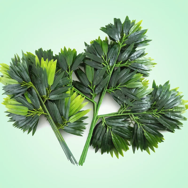 1 пакет Высококачественный искусственный бамбуковый пластиковый стебель