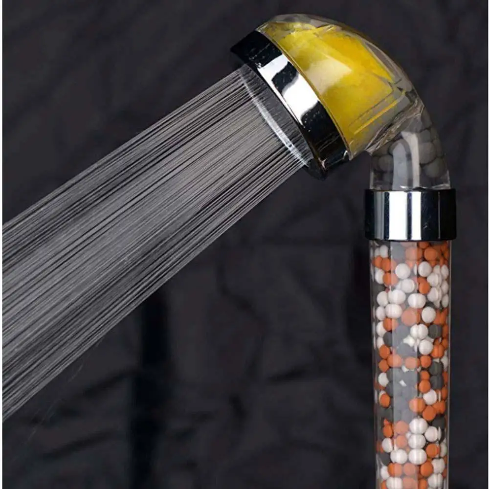 

Replacement Filter Balls Shower Head Water Saving Portable Handheld Showerheads Adjustable Flower Sprinkling Rainfall