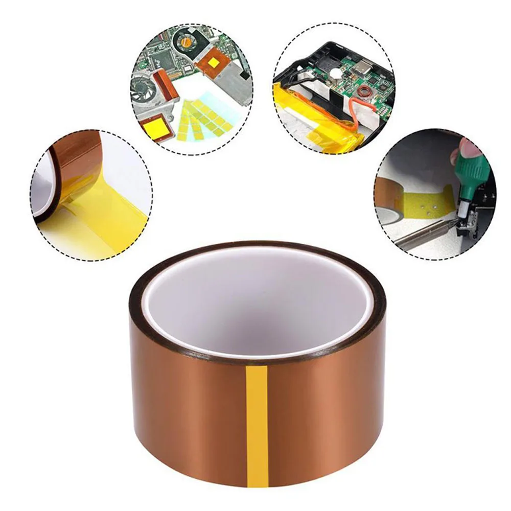 

Heat resistant tape Professional Thermal High Resistant Temperature electronicsin dustry Welding Insulation Polyimide Tape Width