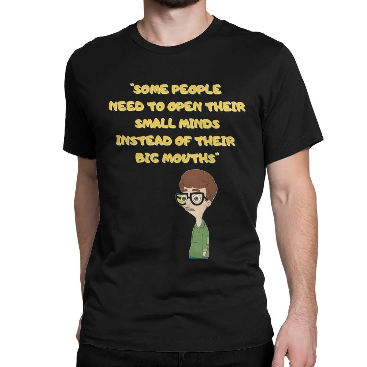 

Men Big Mouth Saying Comedy T Shirts Hormone Monstress 100% Cotton Clothes Humor Short Sleeve O Neck Tees Gift Idea T-Shirts