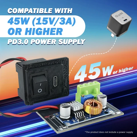 Сменный блок питания TicKnot типа C для платы питания PS2 для консоли PS2 Fat 3XXXX/5XXX, плата питания