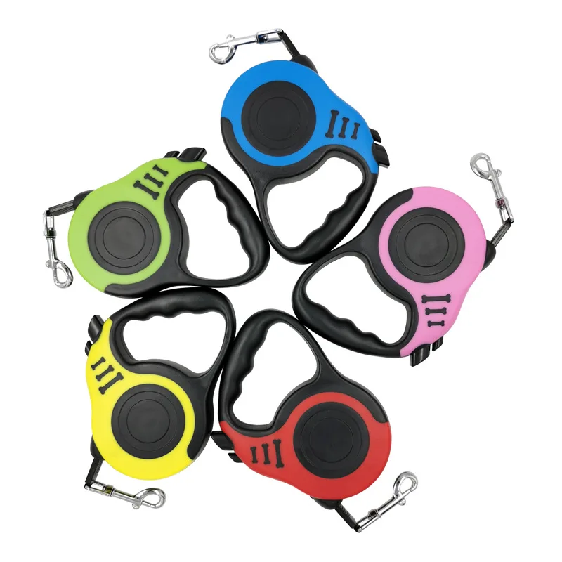

Dog Leash 3m 5m Durable Leash Automatic Retractable Nylon Cat Lead Extension Puppy Walking Running Lead Roulette For Dogs