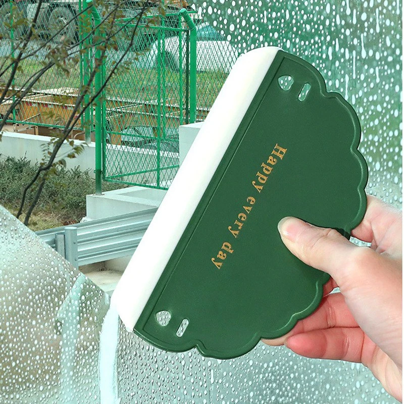 

Mini Plastic Glass Mirror Scraper Holder Window Shower Cleaning Wiper Tool Bathroom Blade Shower Squeegee Household Accessory