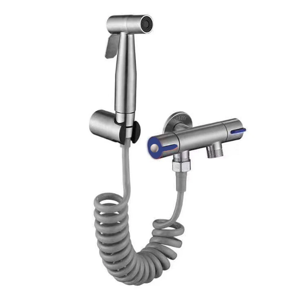 

Shower Toilet Bathroom Body Multifunction With Faucet Hose Holder Diaper Shattaf Pressurized Bidet Sprayer Set Wash Handheld