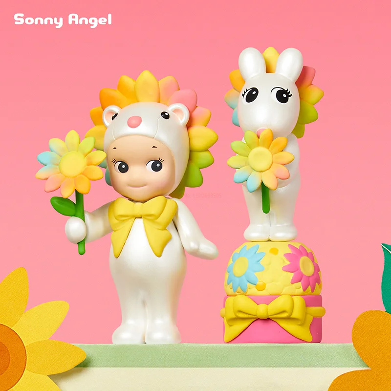 

New Sonny Angel Flower Gift Blind Box Series Doll Decoration Girl Hand Gift Gift Blind Box With Rainbow Daisies And Lion Flowers